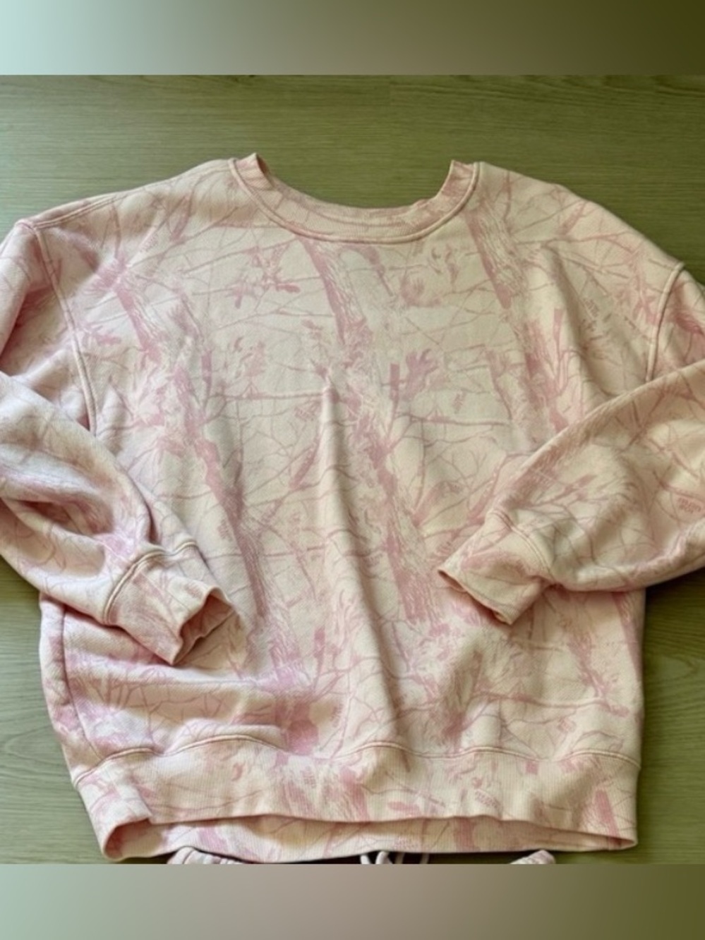 Dairy Boy Pink camo sweatshirt